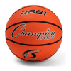 Champion Sports Official Heavy Duty Rubber Cover Nylon Basketballs